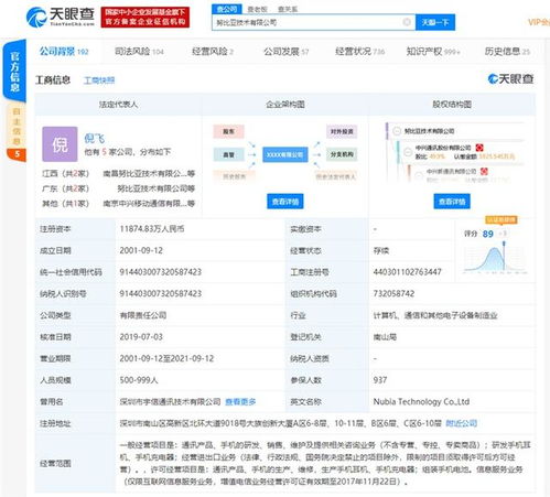 中興子品牌努比亞成被執行人，中國軟件業務收入百強榜單發布凸顯行業挑戰